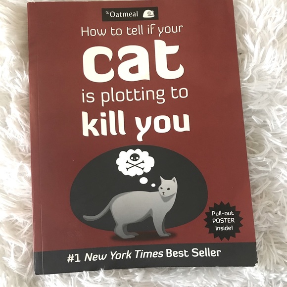 How to tell if Cat is plotting to kill you book - Picture 1 of 6